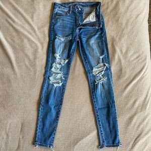 AE super hi rise jegging